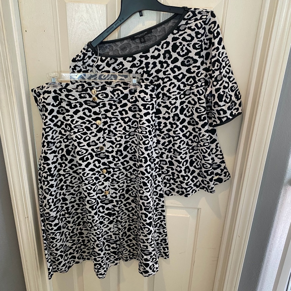 Marc New York Skirt and Blouse